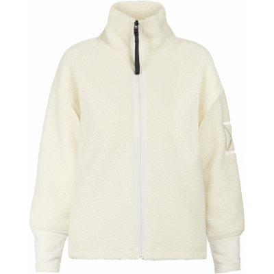 Didriksons Women's Mella Full Zip 3 White Foam
