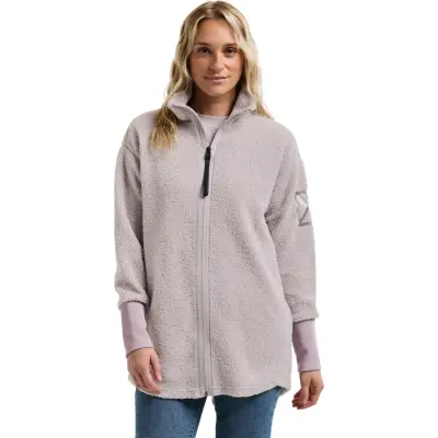 Didriksons Women's Sally Full Zip 2 Sunrise Mist