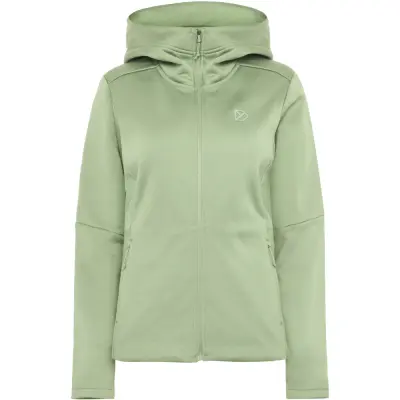 Didriksons W's Anneli Fullzip 3 Light Moss