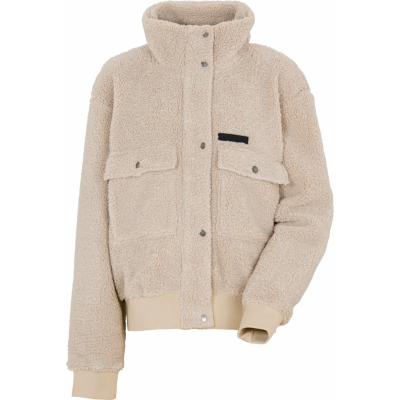 Didriksons Edla Girl's Full Zip Clay Beige