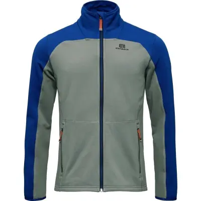 Elevenate Men's Skiers Fleece Zip Gray Green Gray Green M