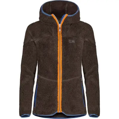 Elevenate Women's Glacier Pile Hood Shiitake Brown