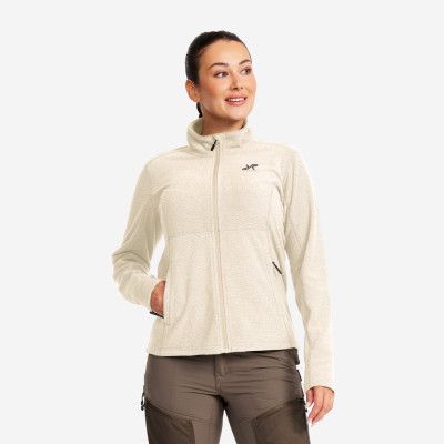 Essential Full-zip Fleece Dam Peyote, Storlek:XL