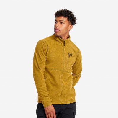 Essential Full-zip Fleece - Herr - Harvest Gold, Storlek:XS - Herr>Tröjor>Fleece