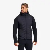 Evolution Hybrid Fleece Jacket Herr Black, Storlek:M