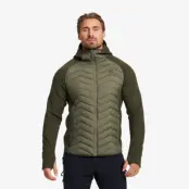 Evolution Hybrid Fleece Jacket Herr Forest Night/Kalamata, Storlek:M