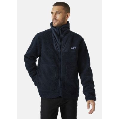 Explorer Pile Jacket, 597 Navy, L,  Tröjor