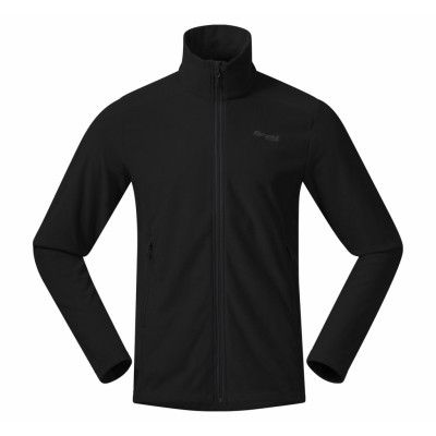 Finnsnes Fleece Jkt, Black, L,  Bergans