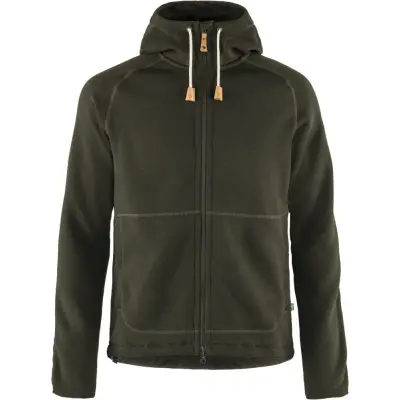 Fjällräven Men's Övik Fleece Hoodie Deep Forest