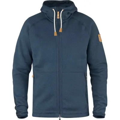 Fjällräven Men's Övik Fleece Hoodie Navy