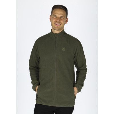 Fleece Full Zip, Olive, 2xl,  Tröjor