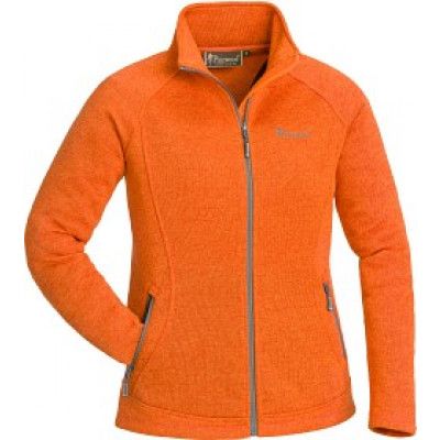 Pinewood FleeceJacka Gabriella Dam Vibrant Orange Melerad Medium