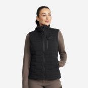 Flex Stretch Down Vest Dam Black, Storlek:3XL