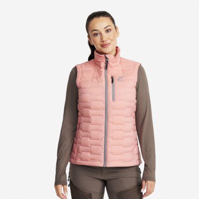 Flex Stretch Down Vest Dam Blush, Storlek:2XL