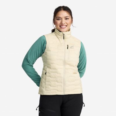 Flex Stretch Down Vest Dam Peyote, Storlek:XS
