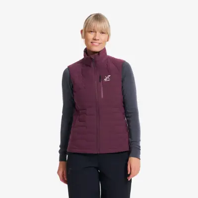 Flex Stretch Down Vest Dam Winetasting, Storlek:L