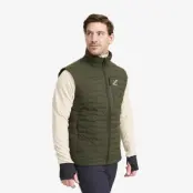 Flex Stretch Down Vest Herr Forest Night, Storlek:XL