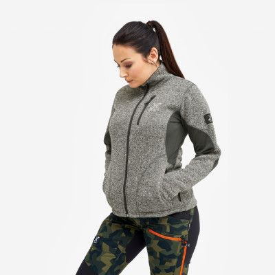 Fusion Fleece - Dam - Anthracite, Storlek:M - Dam>Tröjor>Fleece