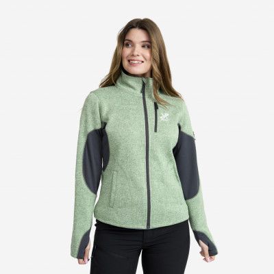 Fusion Fleece - Dam - Iceberg Green, Storlek:2XL - Dam>Tröjor>Fleece