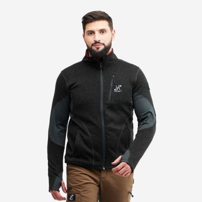 Fusion Fleece - Herr - Black Edition, Storlek:M - Herr>Tröjor>Fleece