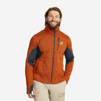 Fusion Fleece - Herr - Hawaiian Sunset, Storlek:L -