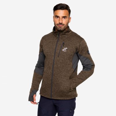 Fusion Fleece - Herr - Mud, Storlek:2XL - Herr>Tröjor>Fleece