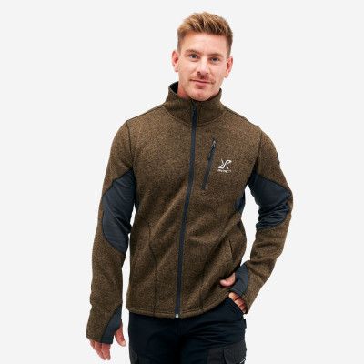 Fusion Fleece - Herr - Mustard, Storlek:XL - Herr>Tröjor>Fleece
