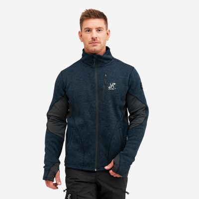 Fusion Fleece - Herr - Peacemaker Blue, Storlek:XL - Herr>Tröjor>Fleece