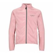 Geilo Fleece Jacket Jr, Dusty Rose/Charcoal, 140,  Tröjor