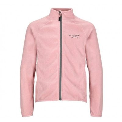 Geilo Fleece Jacket Jr, Dusty Rose/Charcoal, 150,  Tröjor