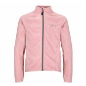 Geilo Fleece Jacket Jr, Dusty Rose/Charcoal, 80,  Swedemount Jackor