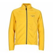 Geilo Fleece Jacket Jr, Mustard Yellow/Charcoal, 170, Tröjor