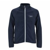 Geilo Fleece Jacket Jr, Navy/Lt Grey, 110, Swedemount Jackor