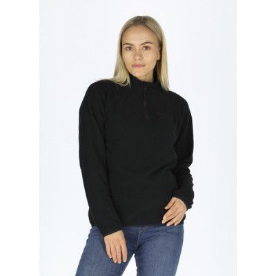 Geilo Halfzip W, Black/Dk. Plum, 46,  Fleecetröjor