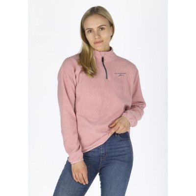 Geilo Halfzip W, Dusty Rose/Charcoal, 34,  Fleecetröjor
