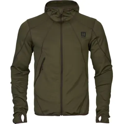 Härkila Deer Stalker Full-Zip Fleece Hoodie Willow Green