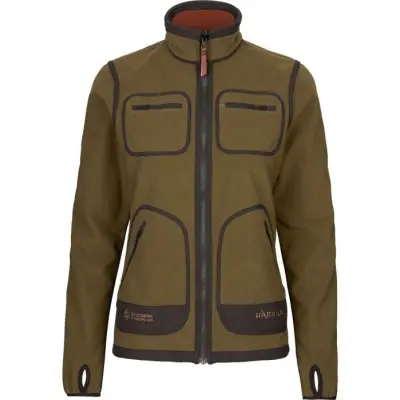 Härkila Kamko Fleece Women Dark Olive/Arabian Spice