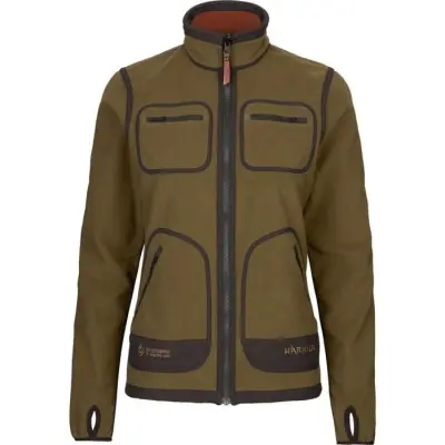 Härkila Kamko Fleece Women Dark Olive/Arabian Spice