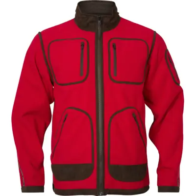 Härkila Men's Kamko Regal Rev Fleece Red/brown