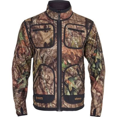 Härkila Mossy Kamko Wsp Fleece Jacket Mossyoak Break-Up Country /Black