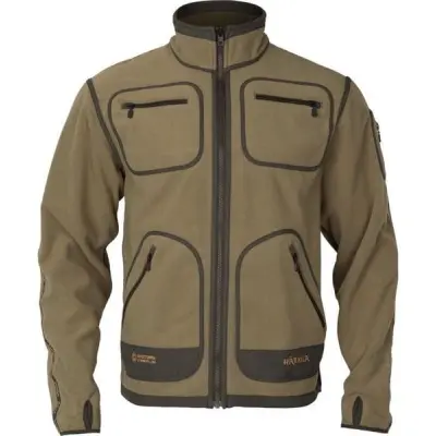 Härkila M's Kamko Fleece Dark Antique Bronze/Willow Green