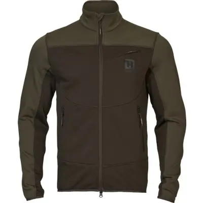 Härkila Olaf Fleece Jacket Shadow Brown/Forest Night