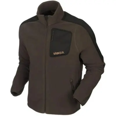 Härkila Venjan Fleece Jacket Brown/Willow Green