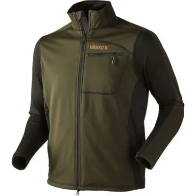 Härkila Vestmar Hybrid Fleece Jacket Rifle Green Melange
