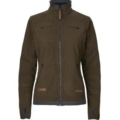 Härkila W's Kamko Fleece Willow Green/Deep Well Purple
