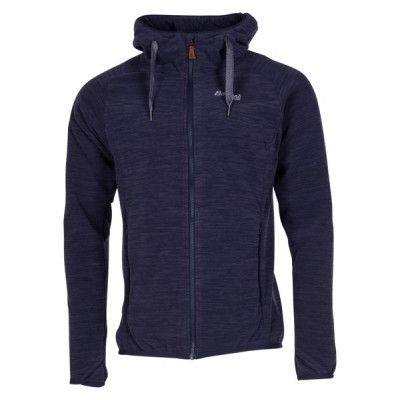 Hareid Fleece Jkt, Dk Navy Mel, M,  Bergans