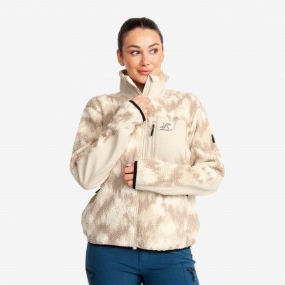 High Pile Fleece - Dam - Oatmeal, Storlek:S - Dam>Tröjor>Fleece