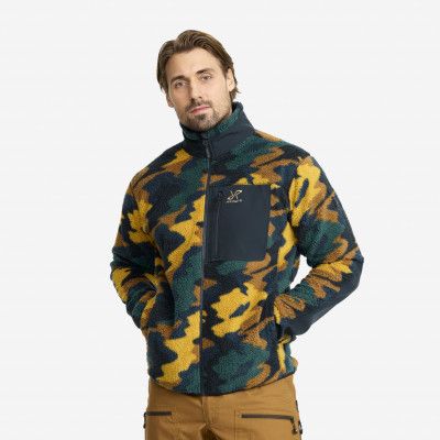 High Pile Fleece - Herr - Blueberry, Storlek:4XL -