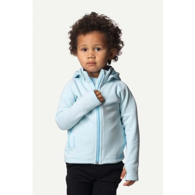 Houdini Kids Power Houdi, Crispy Blue, 100