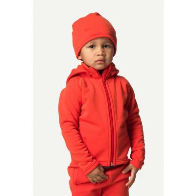 Houdini Kids Power Houdi, Flame Red, 100